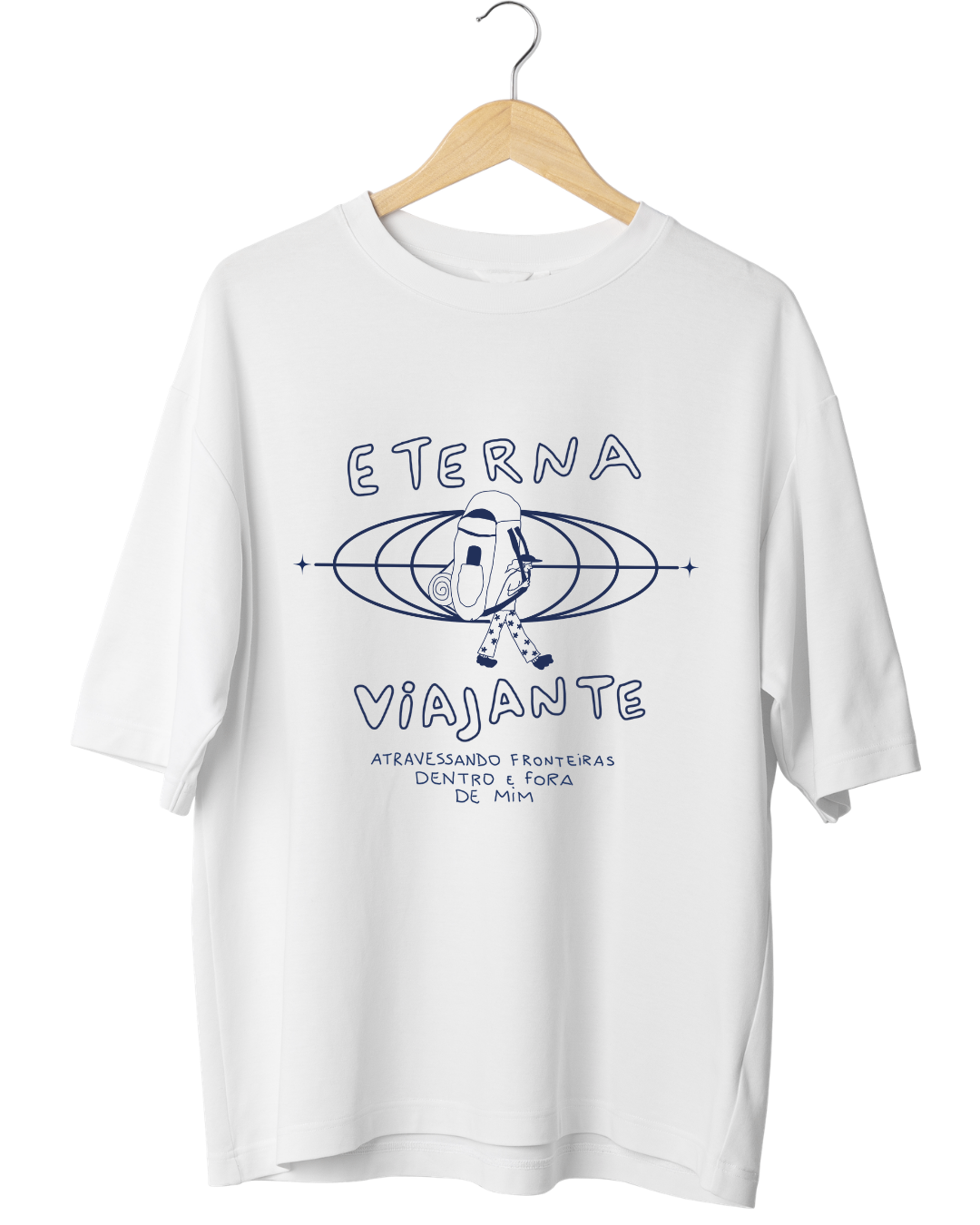 Camiseta Eterna Viajante – frente
